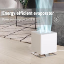 Stadler Form humidifier Oskar, Energy-Saving Humidifier for Rooms up to 540 Square Feet, Evaporator with Automatic Switch-Off, Dimmable LEDs, Very Quiet, White, medium by TinyTreasures Baby Boutique