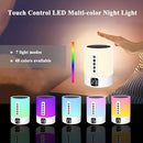 Alarm Clock Bluetooth Speaker, Night Light White Noise Machine Touch Bedside Lamp with Alarm Clock for Kids Multi-Color Changing Night Light Xmas Gifts for Teenage Girls Boys Women Teen Girl Gifts by TinyTreasures Baby Boutique