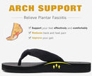 KuaiLu Flip Flops for Women with Arch Support Yoga Mat Comfortable Summer Beach Walking Thong Cushion Sandals Slip On Indoor Outdoor by TinyTreasures Baby Boutique