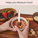 Uba Portion Control Bowl (Porcelain) for Measuring, Bariatric Diet, Diabetes & Healthy Eating (2 Pack) by CozyNest Decor
