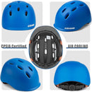 Kids Bike Helmet,Toddler Cyling Helmets for Ages 5-8-9-10-12-14-16Years Youth Boys & Girls,Child Adjustable Multi-Sport Bicycle Skateboard Roller Skate Scooter Balance Skateboarding Helmet by TinyTreasures Baby Boutique