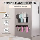 Strong Magnetic Cup Holder for Fridge, Fits Stanley 40/30/20 oz, Yeti & More, No-Drill Tumbler Organizer with Lid & Straw Storage, Kitchen & RV Space Saver(2-Piece Set) by CozyNest Decor