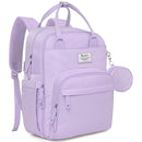 RUVALINO Diaper Bag Backpack, Multifunction Travel Pack Maternity Baby Changing Bags, Large Capacity, Waterproof, Taro Purple by TinyTreasures Baby Boutique