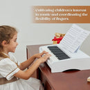 Kids Piano Keyboard, 37 Keys Digital Piano for children, Toddler Music Educational Instrument Toy Wood Piano for 3+ Girls and Boys by TinyTreasures Baby Boutique