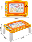 NIPLOOW Magnetic Drawing Board for Kids 3 4 5 6 Years Old Girl Boy, Writing Painting Magnet Doodle Pad Early Educational Learning Kids Toys for Toddlers Birthday Christmas Gifts by TinyTreasures Baby Boutique