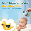 TKY Big-Eye Duck Baby Bath Thermometer - Digital Water & Room Temp Monitor with LED Alerts, Floating Bath Safety Essential for Newborns, Infants, Toddlers (Rechargeable, IP67 Waterproof) by TinyTreasures Baby Boutique