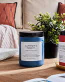 M&SENSE Summer's Night Soy Candle, Large 2 Wick, 19.4oz Up to 110 Hours Burn Time, Natural Scented for Home, Manly Candle in Glass Jar for Bedroom by CozyNest Decor
