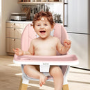 8 in 1 Highchair, Convertible Wooden Baby High Chair with Tray, Adjustable High Chair for Babies and Toddlers, Easy to Clean, Grow with Family|Booster|Learning Table|High Stool by TinyTreasures Baby Boutique