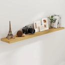 72 Inch Floating Shelves, 72 x 9 Rustic Wooden Fireplace Mantel, 9 Inch Floating Shelf for Wall, Farmhouse Wall Shelves for Home Storage & Display, Oak Color, Set of 1 by CozyNest Decor