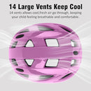 Kids Bike Helmet,2 Sizes Adjustable for Youth Child Boys & Girls Ages 3-5-8-14,Ventilation and Multi-Sport for Bicycle Scooter Skate by TinyTreasures Baby Boutique