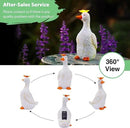 Goodeco Porch Goose Statue with Butterfly - Outdoor Garden Goose Decor for Yard, Unique Gifts for Mom & Garden Lovers (Off White) by CozyNest Decor