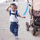 Accmor Toddler Harness with Leash, Cute Dinosaur Kids Harness + Anti Lost Wrist Link, Mini Child Harness Leash Wristband Strap Belt Protector for Baby Boys Girls to Outdoor Travel (Blue) by TinyTreasures Baby Boutique