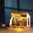 Rolife DIY Miniature House Kit Magic House, Tiny House Kit for Adult to Build, Mini House Making Kit with Furniture, Halloween for Family and Friend (Kiki's Magic Emporium) by TinyTreasures Baby Boutique