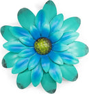 EASICUTI Blue Metal Flowers Wall Decor Metal Wall Art Decorations Hanging For Indoor Outdoor Home Bathroom Kitchen Room Bedroom Living Room Garden Patio Porch 12 Inch by GreenHaven Gardens