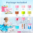 Updated Magnetic Blocks-Princess Castle, Creative Magnetic Building Blocks Toddler Toys, Birthday Gifts for Kids 3+ Years Old, STEM Montessori Sensory Toy for Boys & Girls Age 3-4 4-5 6-8 by TinyTreasures Baby Boutique