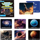 Menique Universe Memory Matching Game – 60 Cards (30 Pairs) – Bilingual Space Game with Planets, Stars & More – Educational for Kids and Adults by TinyTreasures Baby Boutique