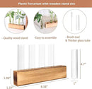 KAXYEW Plant Propagation Station, Plants Propagation Tubes, Gifts for Plant Lovers, Plants Cutting Holder Test Tube Vase Office Desk Garden Décor Gift for Her Mom Women Hydroponic Vase Gift Box by GreenHaven Gardens
