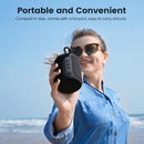 Bluetooth Speaker Wireless,IP67 Waterproof & Dustproof Portable Speaker with Lights,15W Loud Stereo Sound, 2500mAh Battery All Day Playtime, TWS Pairing, BT5.3, Home/Party/Outdoor/Beach (Black) by TinyTreasures Baby Boutique