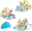 Yookidoo Baby Gym Lay to Sit-Up Playmat. 3-in-1 Newborns Activity Center with Tummy Time Toys, Pillow & Infant Miror. 0-12 Month by TinyTreasures Baby Boutique