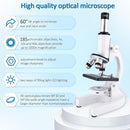 Microscope for Kids，40X-2000X Compound Microscope Mobile Phone Adapter with Microscope Slide Microscope kit for Home School Laboratories for Children Students by TinyTreasures Baby Boutique