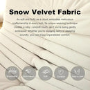 Full Foam Loveseat Sofa,Adults Bean Bag Chairs Floor Couch with Soft Waterproof Fabric,Armless Fireside Lounge Chair for Living Room,Apartment and Office (Whtie) by CozyNest Decor