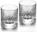 KAMMAK Crystal Whiskey Glasses Set of 2, Handcrafted 7.1oz Old Fashioned Glasses Stemless, Luxury Cocktail Glasses, Hand Blown Scotch Cup for Women, Men Gift for Rocks, Bourbon Barware, Bar by CozyNest Decor