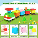 40pcs Magnetic Blocks for Toddler Toys, Magnetic Cubes Building Blocks Classroom Must Haves, STEM Preschool Sensory Magnet Toys for 3 4 5 6 Year Old Boys and Girls by TinyTreasures Baby Boutique