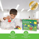 Thames & Kosmos Electricity & Magnetism Science Kit | 62 Safe Experiments Investigating Magnetic Fields & Forces for Ages 8+ | Assemble Electric Circuits with Easy Snap-Together Blocks by TinyTreasures Baby Boutique