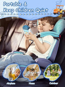 16-Piece Rotating Puzzles for Kids 4-6, Toddlers Puzzles 2-4, Road Trip, Airplane Activities Game, Travel Toys - Brain Teaser, Fine Motor Skills, Birthday Gifts Boys & Girls - Transportation by TinyTreasures Baby Boutique