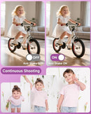 Digital Camera, 44MP FHD 1080P, 16X Zoom, 32GB SD Card, Compact Camera for Kids Teens Adults, Purple by TinyTreasures Baby Boutique