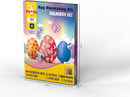 METMA 1999 Egg Decorating Kit Hologram - Complete Decorative Eggs Set with Liquid Dyes, Stickers, Egg Spinner, and More - Fun Easter Egg Dye Kit Arts and Crafts for Kids (Hologram Art) by TinyTreasures Baby Boutique