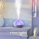500ML Essential Oil Diffuser: Aroma Diffuser with Remote Control for Hotel Spa Yoga Room Humidifier with 14 Colors LED Night Light for Bedroom Home Relaxation, Black by CozyNest Decor