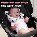 KAKIBLIN Baby Travel Pillow, Pillow for Head and Neck, Upgraded Baby Neck Support Pillow for Car Seat,Pushchair,Travel (Bear) by TinyTreasures Baby Boutique