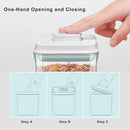 Airtight Food Storage Container Formula Milk Powder Containers Dispenser with Spoon BPA-Free for Home Travel 1500ML / 1.5 Qt, No Scraper Design by TinyTreasures Baby Boutique