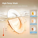 Midea MDC17P4CWW Portable Countertop Mini 5L Built-in Water Tank, Baby Care, No Hookup Needed, 360° Dual Spray,High-Temp wash, Dishwasher for Apartments& RVs, White, Whole by TinyTreasures Baby Boutique