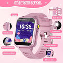 Smart Watch for Kids with 39 Games Touchscreen Camera Video, Music Player, Pedometer, Calculator, Calendar, Stopwatch, Flashlight, Alarm Clock 12/24 hr, Birthday Gifts Toys for Girls Ages 3-12 by TinyTreasures Baby Boutique