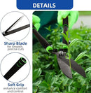 Hedge Shears Heavy Duty Hedge Clippers with Shock Absorbing Bumpers Ideal Hedge Clippers for Gardening Pruning Shaping Shrubs and Decorative Plants Garden Hedge Shears for Effortless Trimming by GreenHaven Gardens
