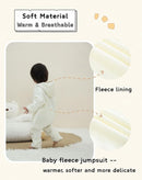 Newborn Baby Fleece Jumpsuit Girls Boys Winter Hooded Coverall Romper Cute Baby Snowsuit Clothes by TinyTreasures Baby Boutique