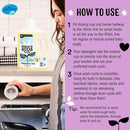 Molly's Suds Baby Liquid Laundry Detergent | Removes Formula, Poop & Spit-Up Stains | Extra Gentle for Infants, Babies, Toddlers (Sweet Baby Shea, 100 Loads) by TinyTreasures Baby Boutique