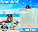 Oversized Turkish Beach Towel Blanket Cotton Giant XL Sandproof Towels Huge Linen XXL Extra Large Big Throw Quilt Blankets for Adults Cloud Travel Camping Glamping Accessories Essentials by TinyTreasures Baby Boutique