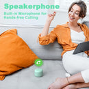 Bobtot Portable Bluetooth Speakers with Strap Easy to Carry, Wireless IPX5 Waterproof Mini Speaker with Loud Stereo Sound, 20 Hours Playtime, Rechargeable Battery, Built-in Microphone, Green by TinyTreasures Baby Boutique