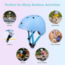 Kids Bike Helmet,Toddler Skateboard Helmets for Ages 2-3-5-8-14 Years Boys Girls，Adjustable Multi-Sport Bicycle Skateboarding Football Roller Skating Scooter Rollerblade Balance Bike Helmet by TinyTreasures Baby Boutique