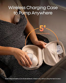 eufy Security Heated Wearable Breast Pump S1 Pro, Slim Hands-Free with Industry-Leading HeatFlow Tech, Wireless Charging Case, App-Controlled OptiRhythm, Hospital-Grade Suction, in-Bra Use by TinyTreasures Baby Boutique
