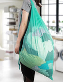 Mesh Laundry Bags with Adjustable Shoulder Strap, 24" x 36" Heavy Duty Nylon, Drawstring Closure, 3-Pack, Mixed Colors by TinyTreasures Baby Boutique