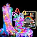 48 PCS Glow in The Dark Party Supplies, Light Up LED Pop Tubes, Glow Sticks Sensory Toys Birthday Party Favors for Kids, Light Up Toys Goodie Bag Stuffers Gifts Prize by TinyTreasures Baby Boutique