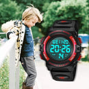 Kids Watch,Boys Watch for 3-15 Year Old Boys,Digital Sport Outdoor Multifunctional Chronograph LED 50 M Waterproof Alarm Calendar Analog Watch for Children with Silicone Band,Kids Gift by TinyTreasures Baby Boutique