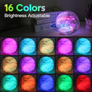 BRIGHTWORLD Moon Lamp Galaxy Lamp 5.9 inch 16 Colors LED 3D Moon Light, Remote & Touch Control Moon Night Light Gifts for Girls Boys Kids Women Birthday by TinyTreasures Baby Boutique
