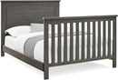 Delta Children Simmons Kids Caden 6-in-1 Convertible Crib with Trundle Drawer, Greenguard Gold Certified, Rustic Grey by TinyTreasures Baby Boutique