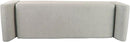 HomePop Modern Storage Bench with Wood Legs Home Décor|Bench with Storage for Living Room & Bedroom - Light Gray Woven by CozyNest Decor