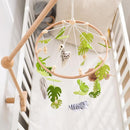 EERKEOD Baby Crib Mobile Baby Nursery Mobile Handmade Felt Forest Animal Mobile for Baby Boys and Girls Woodland Nursery Decor for Infant Bedroom Hanging Gender Neutral Baby Stuff by TinyTreasures Baby Boutique